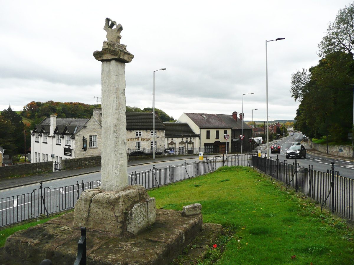 Market Cross, Maltby. Photo by Humphrey Bolton, CC BY-SA 2.0, via Wikimedia Commons. Market Cross, Maltby