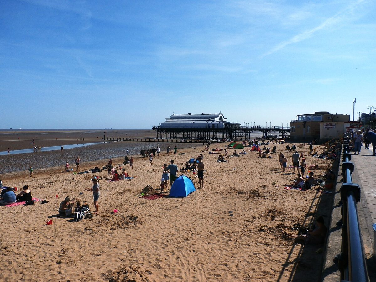Cleethorpes seafront and pier